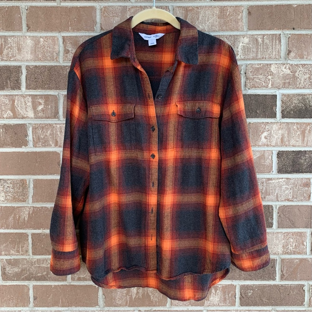 Old Navy "evermore" flannel // large